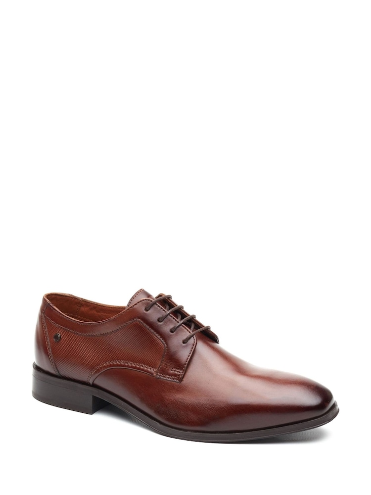 Base London Dark Brown Dome Lace Up Shoe - Image 2 of 4 Base London Dark Brown Dome Lace Up Shoe - Image 2 of 4