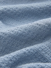 Blue Textured Chino Shorts - Image 11 of 11