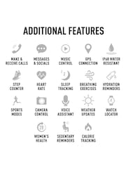 Reflex Active Spectra AMOLED Calling Smart Bracelet Black Watch - Image 5 of 5