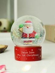 Personalised Message Santa Snow Globe by PMC - Image 3 of 3