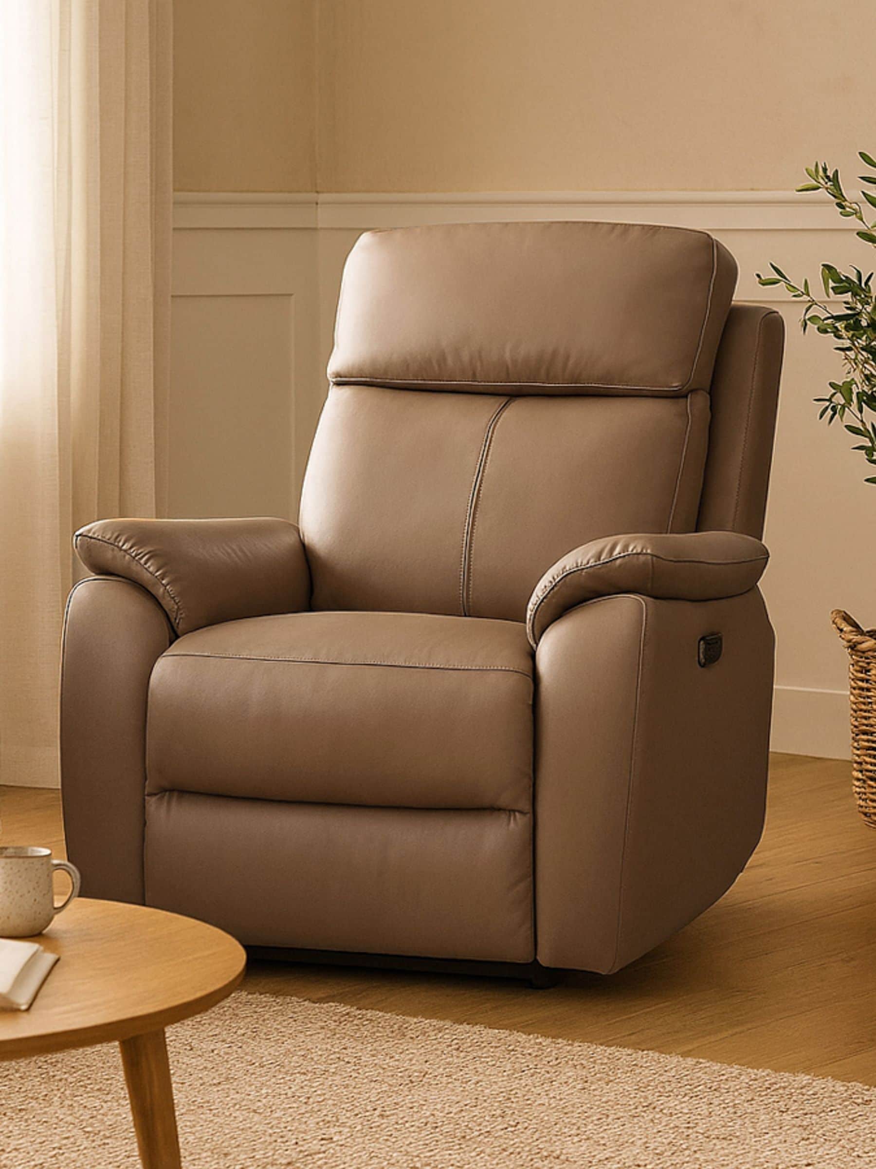 Aspire Kingsmere Leather Power Recliner - Armchair - Image 3