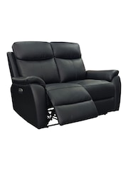 Aspire Furniture Black Kingsmere Power Recliner Sofa and Chair Set Suite - Image 5 of 6