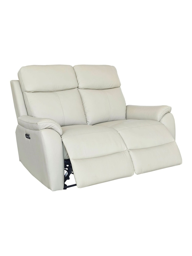 Aspire Furniture Light Grey Kingsmere Power Recliner Sofa Set - Image 5 of 5