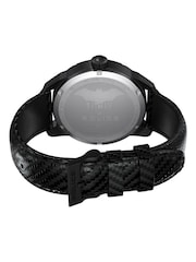 Police Black The Bat Batman Carbon Fibre Strap Watch - Image 3 of 3