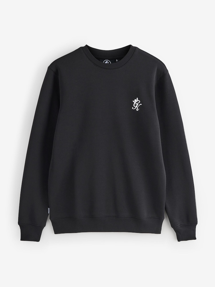 Gym King Black Fundamental Fleece Sweatshirt - Image 4 of 4