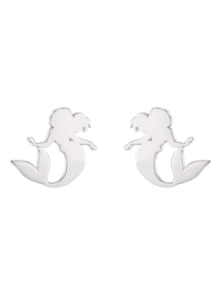Peers Hardy Disney Princess Mermaid Sterling Silver Stud Earrings - Image 1 of 3 Peers Hardy Disney Princess Mermaid Sterling Silver Stud Earrings - Image 1 of 3