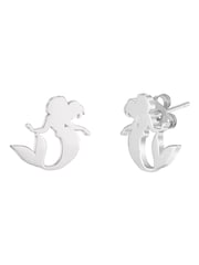 Peers Hardy Disney Princess Mermaid Sterling Silver Stud Earrings - Image 2 of 3