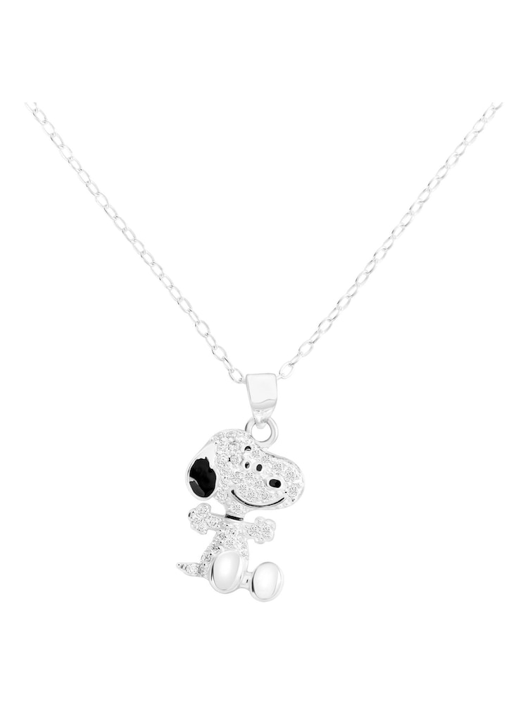 Peers Hardy 925 Sterling Silver Snoopy Peanuts Charm Pendant Necklace - Image 1 of 3 Peers Hardy 925 Sterling Silver Snoopy Peanuts Charm Pendant Necklace - Image 1 of 3