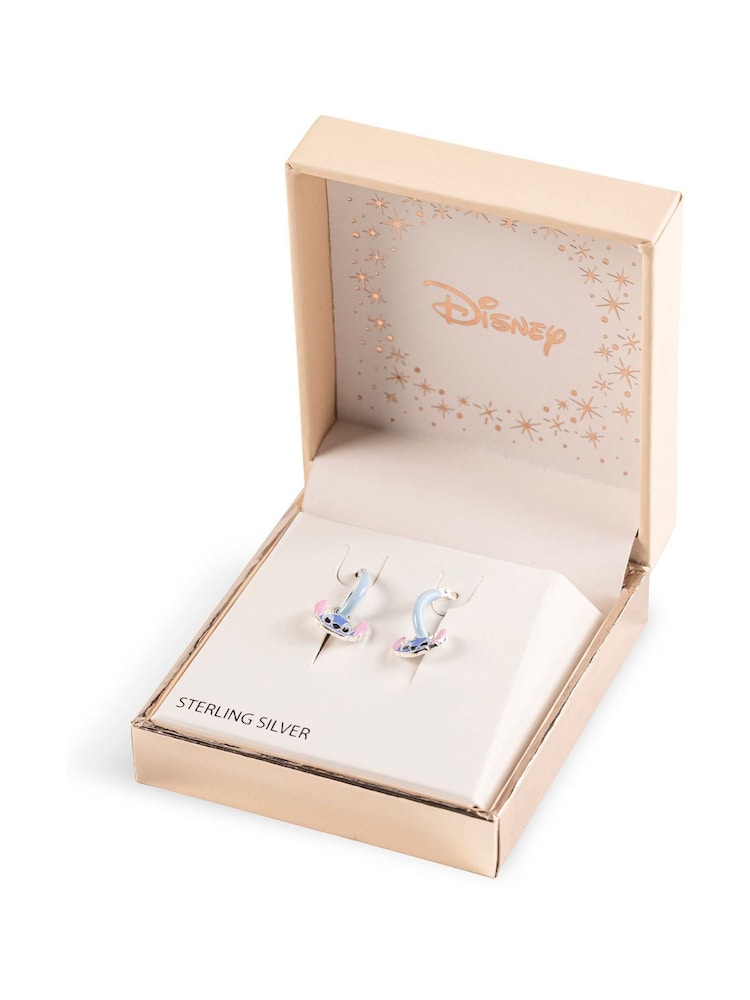 Peers Hardy 925 Stitch Enamel Charm Hoop Silver Tone Earrings - Image 3 of 3 Peers Hardy 925 Stitch Enamel Charm Hoop Silver Tone Earrings - Image 3 of 3