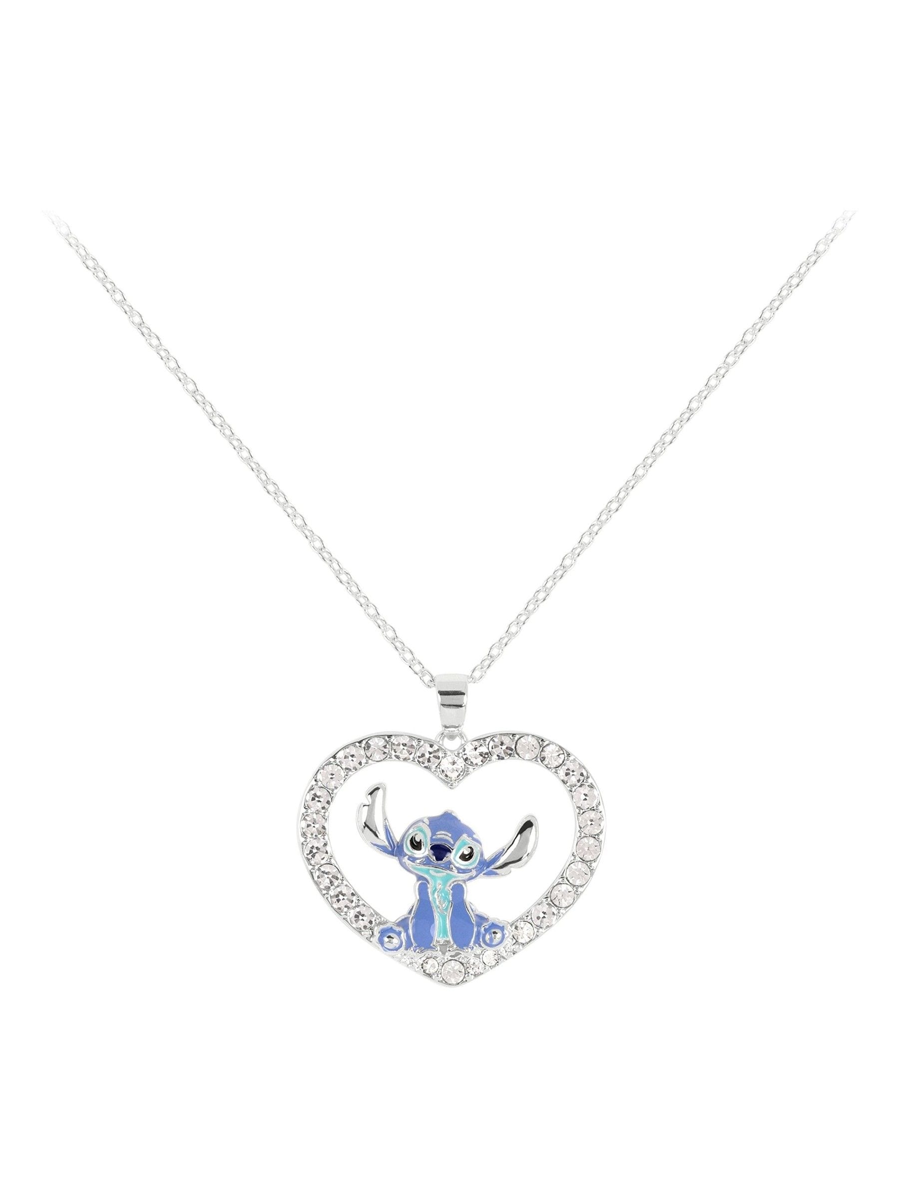 Disney Girls Light Stitch Necklace Cf01306sl-Q-Ph - Necklace - Clear - Image 7