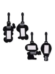 Peers Hardy Peanuts Snoopy 4 Pieces White Luggage Tags Travel Accessories - Image 2 of 3