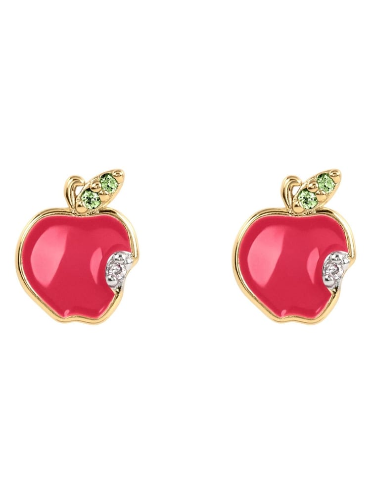 Peers Hardy Sterling Silver 925 Red Apple Earrings - Image 1 of 4 Peers Hardy Sterling Silver 925 Red Apple Earrings - Image 1 of 4