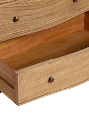 Barker and Stonehouse Natural Cecile Wooden French Style 4 Drawer Chest - Image 6 of 6