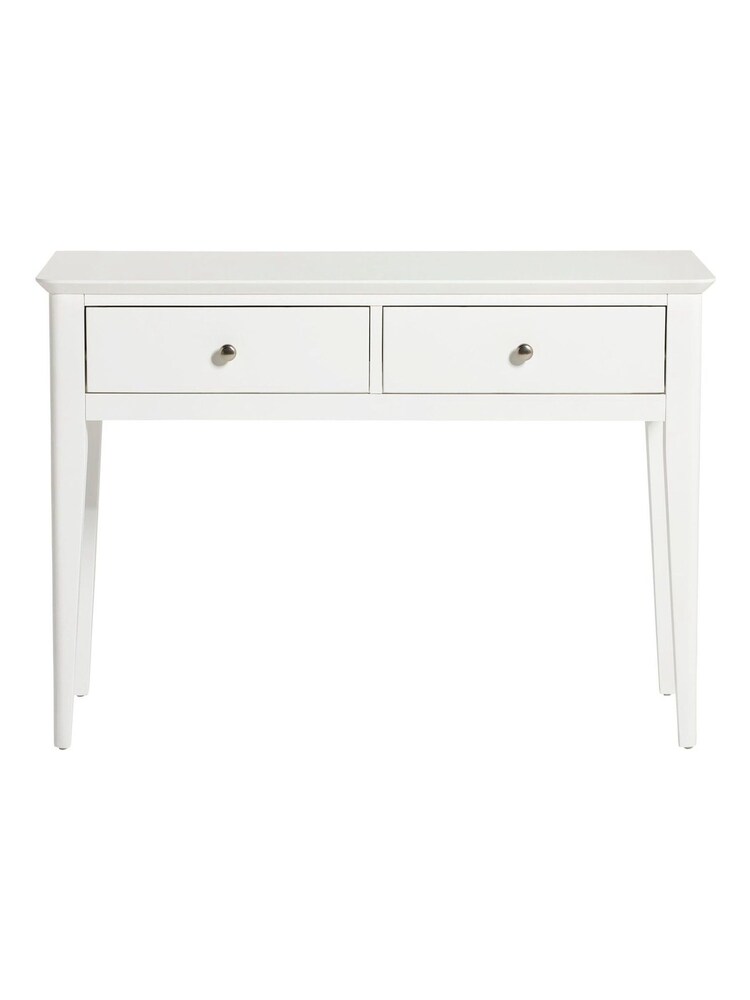 Barker and Stonehouse White Springwell Wooden Dressing Table - Image 2 of 6 Barker and Stonehouse White Springwell Wooden Dressing Table - Image 2 of 6