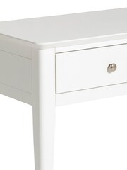 Barker and Stonehouse White Springwell Wooden Dressing Table - Image 4 of 6