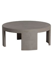 Barker and Stonehouse Set of 2 Grey Capella Faux Stone Coffee Tables - Image 2 of 6