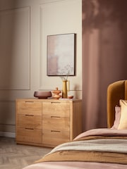 Barker and Stonehouse Natural Olav 6 Drawer Chest - Image 1 of 6