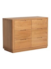 Barker and Stonehouse Natural Olav 6 Drawer Chest - Image 2 of 6