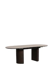 Barker and Stonehouse Brown Kita Extending Dining Table with Ceramic Top - Image 5 of 6