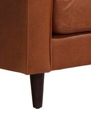 Barker and Stonehouse Tan Brown Hemingway Leather Armchair - Image 5 of 6