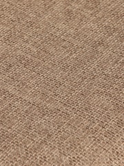 Barker and Stonehouse Brown Lathan Wood Dining Chair with Fabric Seat - Image 4 of 6