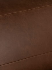 Barker and Stonehouse Brown Loma Leather Armless Chair - Image 6 of 6