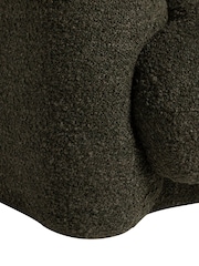 Barker and Stonehouse Green Melora Textured Fabric 3 Seater Sofa - Image 4 of 6