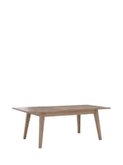 Barker and Stonehouse Grey Hancock Mango Wood Extending Dining Table - Image 3 of 6