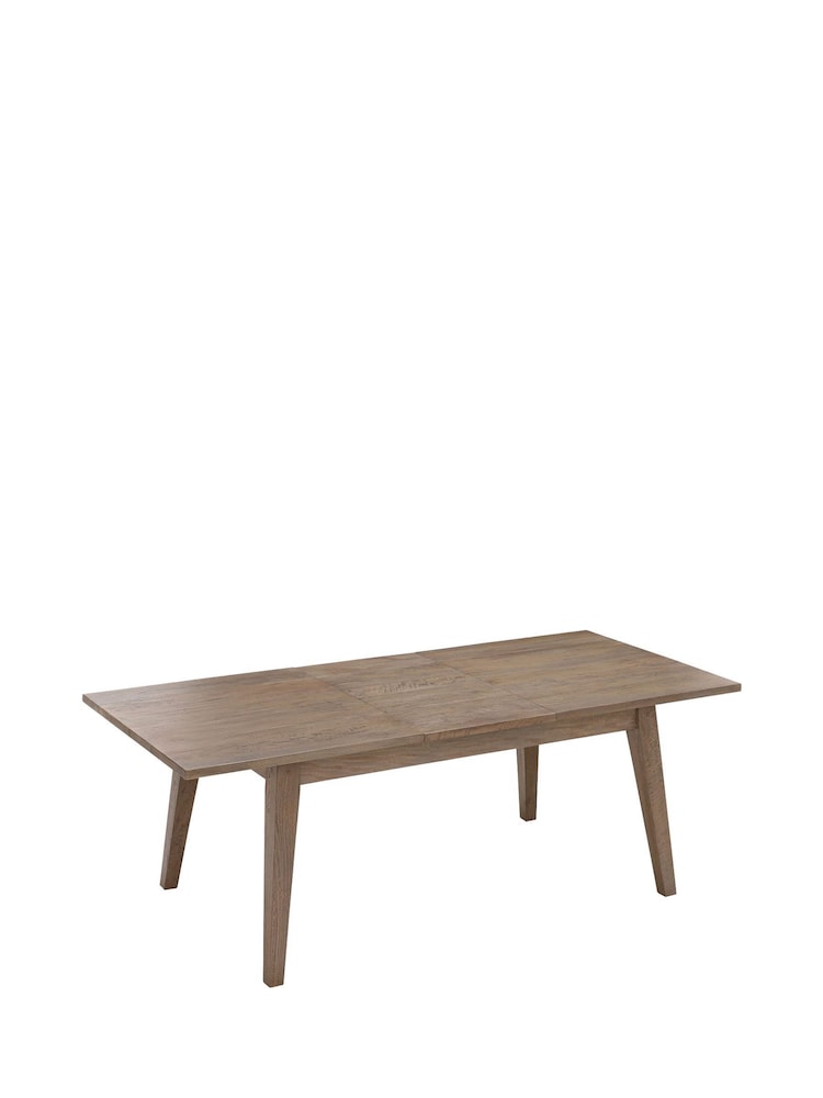Barker and Stonehouse Grey Hancock Mango Wood Extending Dining Table - Image 6 of 6