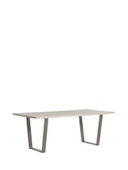 Barker and Stonehouse Brown Tate Rectangular Dining Table - Image 2 of 6