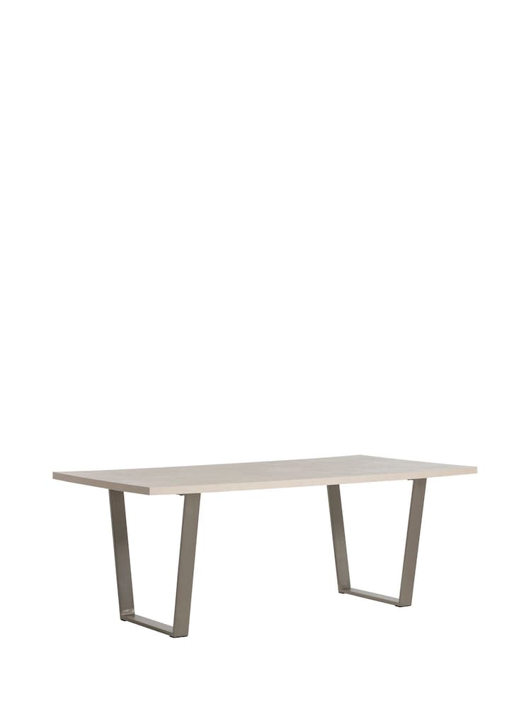 Barker and Stonehouse Brown Tate Rectangular Dining Table - Image 2 of 6