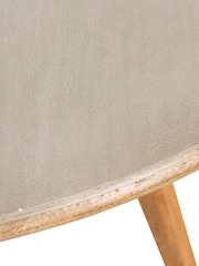 Barker and Stonehouse Grey Burlington Mango Wood Round Dining Table - Image 7 of 8