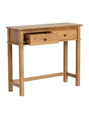 Barker and Stonehouse Brown Selene Mindi Wood Dressing Table - Image 3 of 6