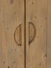 Barker and Stonehouse Brown Tosca Reclaimed Wood 2 Door Wardrobe - Image 2 of 6