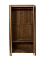Barker and Stonehouse Brown Tosca Reclaimed Wood 2 Door Wardrobe - Image 5 of 6