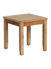 Barker and Stonehouse Brown Selene Mindi Wood Stool - Image 1 of 6