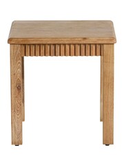 Barker and Stonehouse Brown Selene Mindi Wood Stool - Image 2 of 6