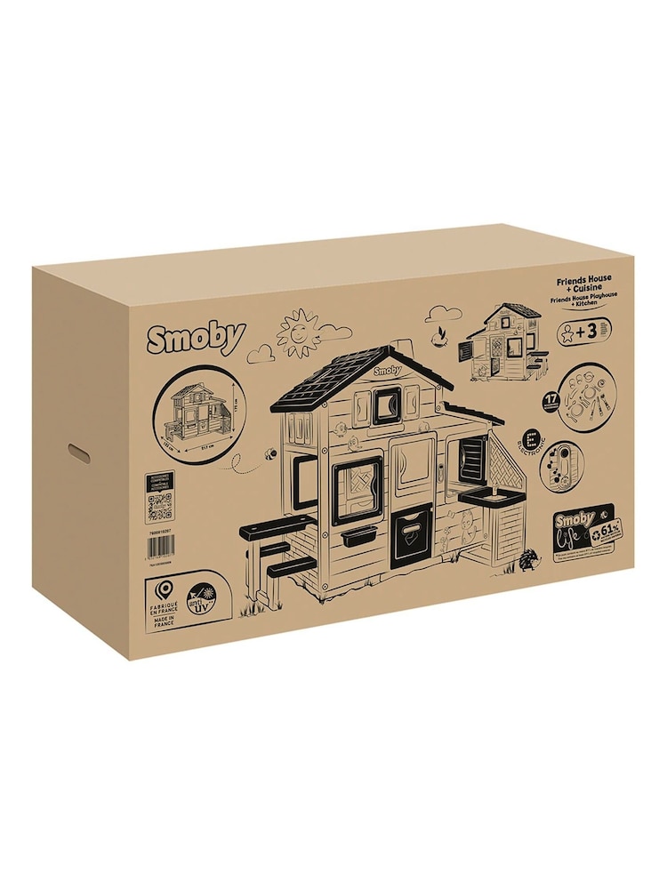 Smoby White Life Friends House and Kitchen - Image 5 of 5 Smoby White Life Friends House and Kitchen - Image 5 of 5