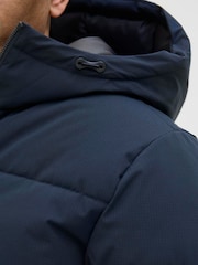 Azul - Chaqueta acolchada con capucha de Jack & Jones  - Imagen 4 de 6