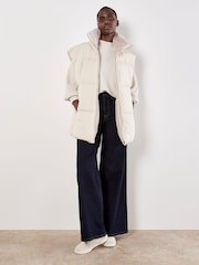 Apricot Natural Reversible Oversized Puffer Jacket - Image 2 of 6
