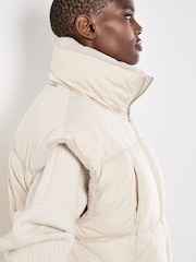 Apricot Natural Reversible Oversized Puffer Jacket - Image 3 of 6