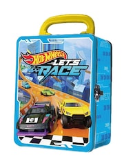 Ancory Hot Wheels Tin Car Storage Case - Image 1 of 3