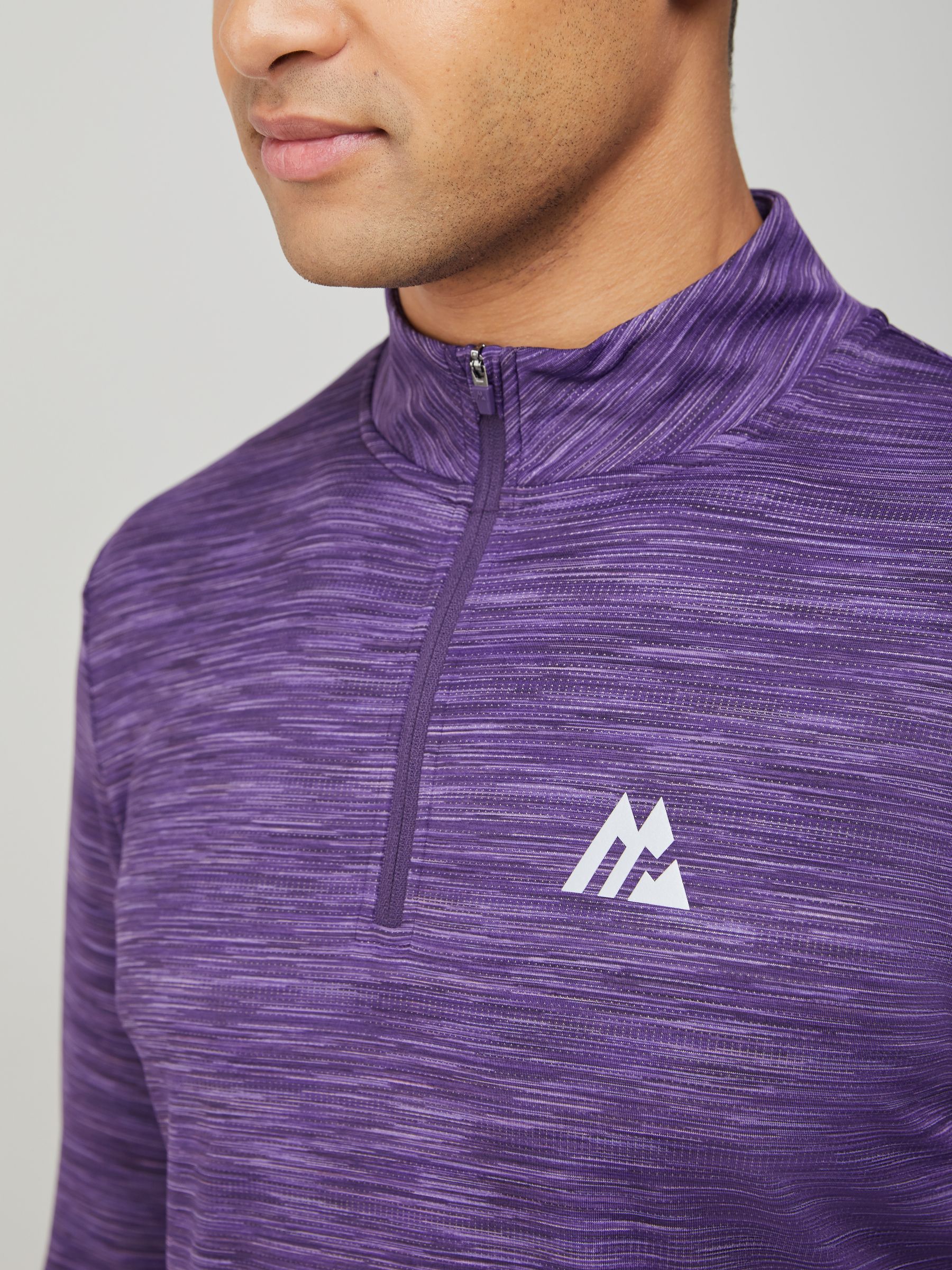 まるやま Buy Montirex Purple Trail 2.0 Quarter Zip Sweatshirt from the Next