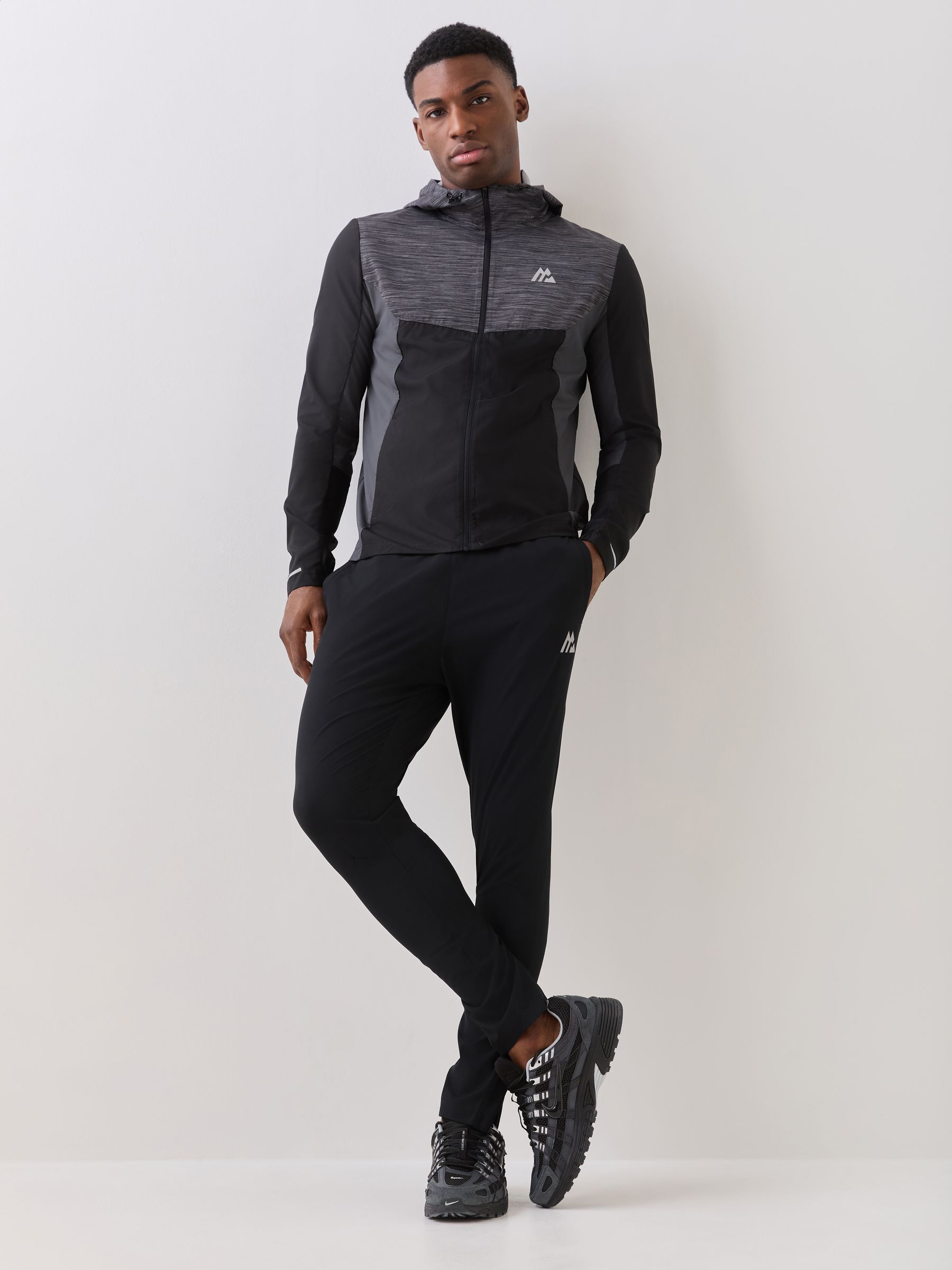 Buy Montirex Black Trail Panel 2.0 Running Joggers from Next USA