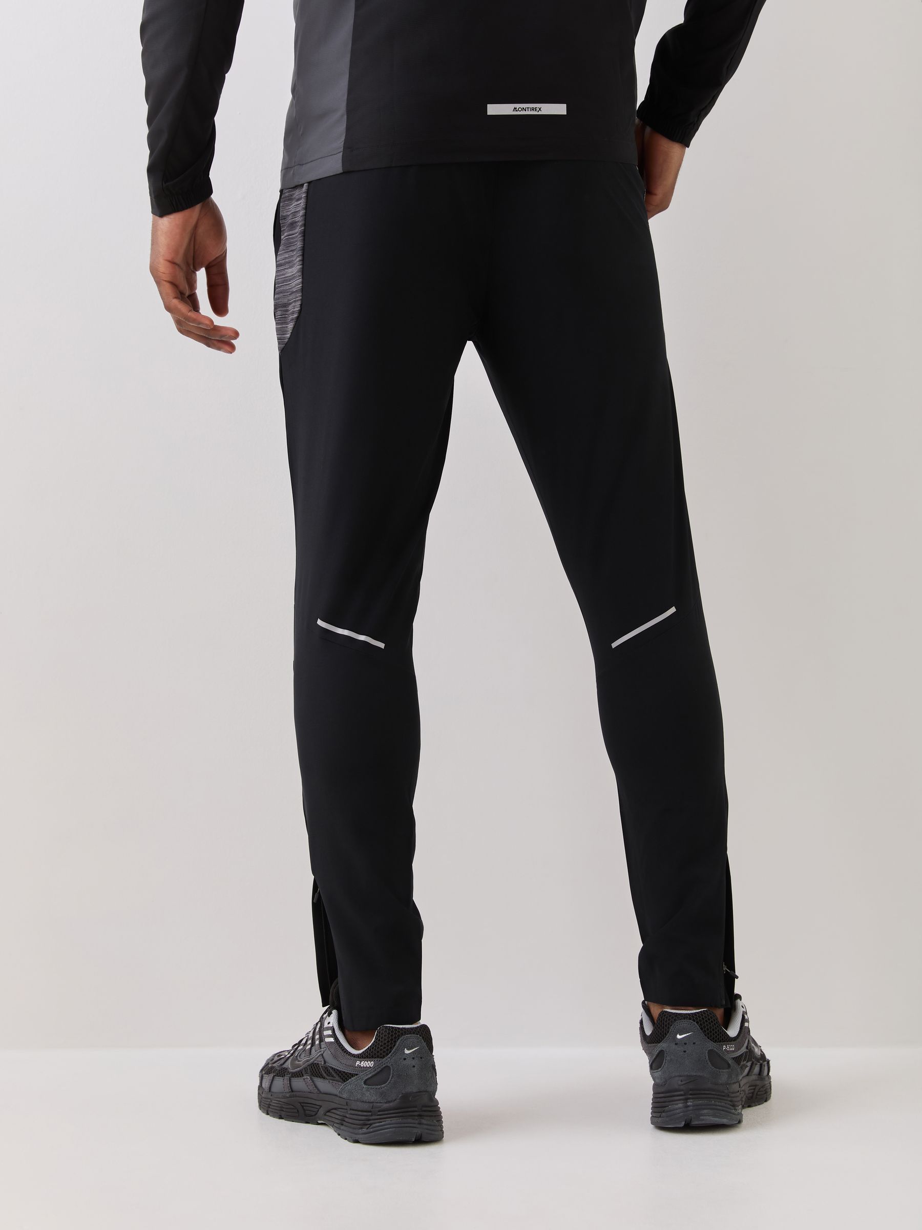 Buy Montirex Black Trail Panel 2.0 Running Joggers from Next USA