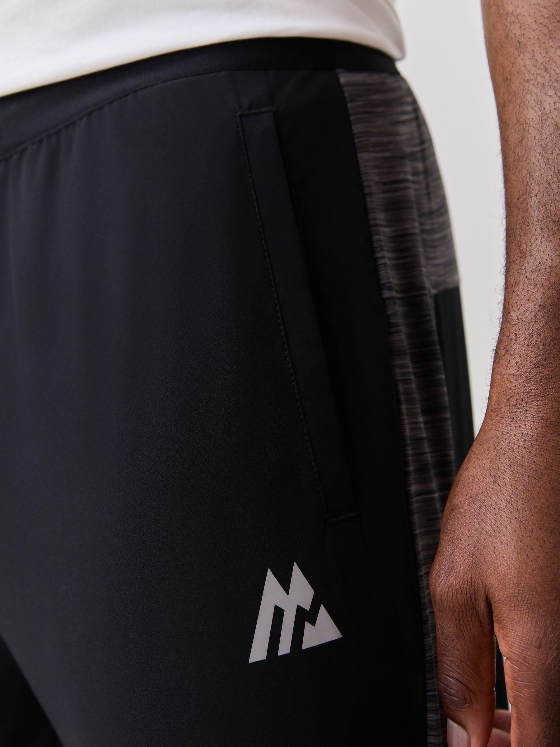 Buy Montirex Black Trail Panel 2.0 Running Joggers from Next USA