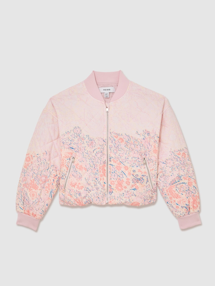Reiss Nina Gesteppte florale Bomberjacke - Bild 1 von 5