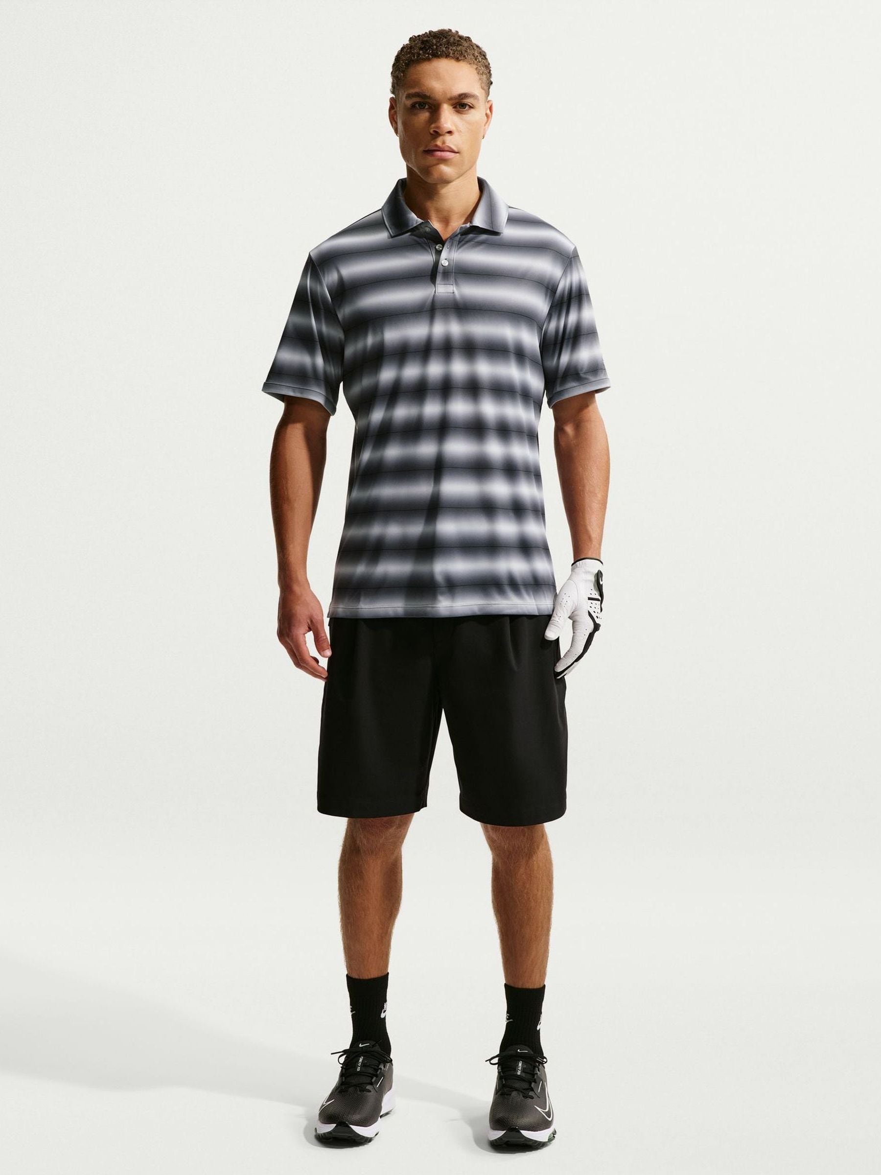 Next：日本 ブラック - Nike Dri-FIT PAR5 ストライプ ゴルフ