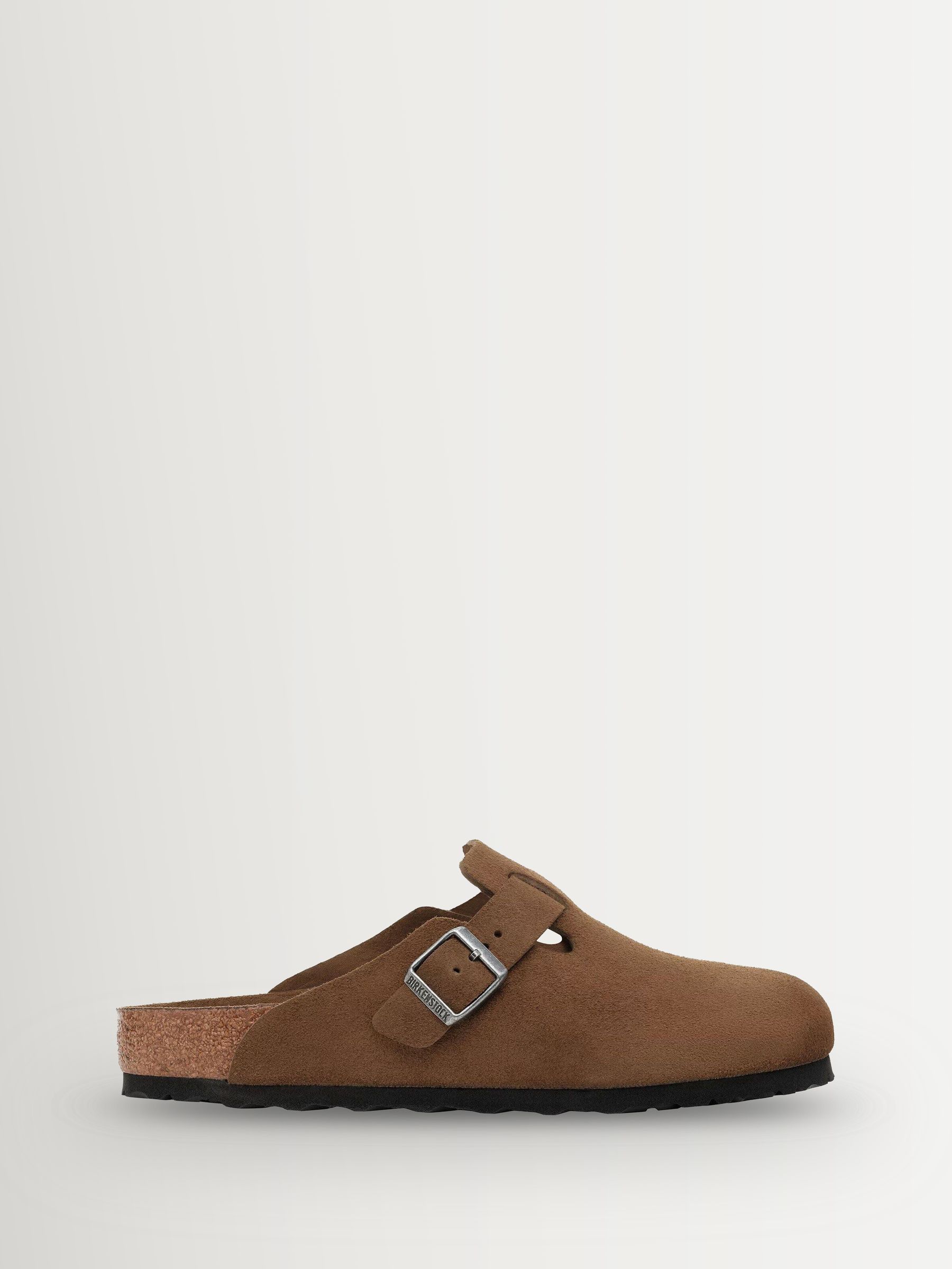 Buy Birkenstock Brown Boston Soft Footbed Suede Clogs from Next Canada