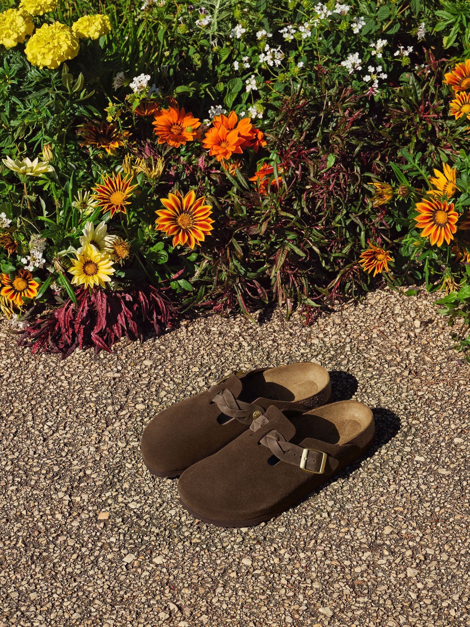 鷹*様 BIRKENSTOCK Boston▱ Dark Brown/ 42 Buy Birkenstock Brown Boston Suede Braided Clogs from Next USA